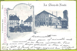 Ad4137 - SWITZERLAND - Ansichtskarten VINTAGE POSTCARD0 - La Chaux-de-Fonds-1899 - La Chaux
