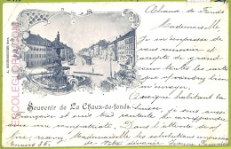 Ad4138 - SWITZERLAND - Ansichtskarten VINTAGE POSTCARD - La Chaux-de-Fonds-1899 - La Chaux