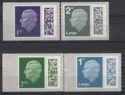 Grande-Bretagne 2023 - His Majesty King Charles III - Definitives Autoadhésifs ** - Unused Stamps