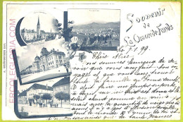 Ad4145 - SWITZERLAND - Ansichtskarten VINTAGE POSTCARD - La Chaux-de-Fonds-1899 - La Chaux