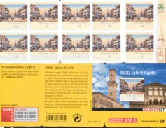 Markenheftchen Bund Postfr. MH 66 Fürth MNH ** Self-adhesive - 2001-2010