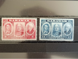 Sarawak 1946 MH Part Of Set SG 146-147; Sc 155-156 Yv 147-148 (280) - Sarawak (...-1963)