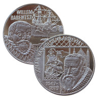 Netherlands 2 Coins Lot 5 Euro Barentsz 1996 Van Oldenbarnevelt 1997 04295 - Monete Commerciali