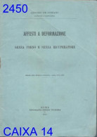 AFFUSTI A DEFORMAZIONE SENZA FRENO E SENZA RICUPERATORE, ANTONIO DE STEFANO, 1911 - Italien