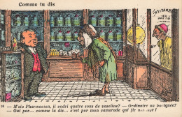 CHAGNY - ILLUSTRATEUR - PHARMACIE - PHARMACIEN - CARTE N°36 - Chagny