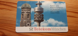 Phonecard Germany A 38 11.91. 2. Aufl. München 40.000 Ex - A + AD-Series : D. Telekom AG Advertisement