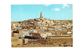 Cpm - Algérie - Ghardaïa - Vue Générale - Autobus  - - Ghardaïa