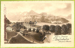 Ad4189 - SWITZERLAND  - Ansichtskarten VINTAGE POSTCARD-Degenbalm Morschach-1918 - Morschach