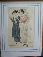 Journal Des Demoiselles 1915 - Gravure D'époque XXème ( Déstockage Pas Cher, Cause Retraite ) Réf; F, 12 - Voor 1900