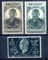 Réunion                     251 ** + 260/261 ** - Unused Stamps