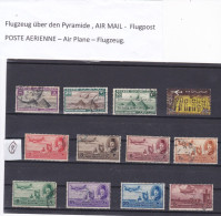 - ÄGYPTEN - EGYPT - LUFTPOST - FLUGPOST - AIR MAIL - POSTE AERIENNE 1933 - RESTSAMMLUNG - Posta Aerea