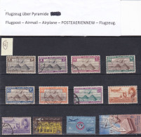 - ÄGYPTEN - EGYPT - LUFTPOST - FLUGPOST - AIR MAIL - POSTE AERIENNE 1933 - RESTSAMMLUNG - Posta Aerea