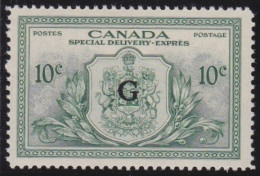 Canada     .    SG  .    OS 14       .   **     .      MNH - Sobrecargados