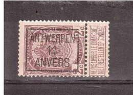 ANTWERPEN 11 ANVERS - Typografisch 1906-12 (Wapenschild)