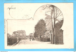 Naaldwijk Trambaan En Molen Sierkader 1905 RY56319 - Naaldwijk