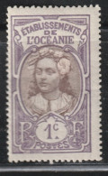 OCÉANIE 29 // YVERT 21 (neuf Avec Charniére) //  1913-15 - Usati