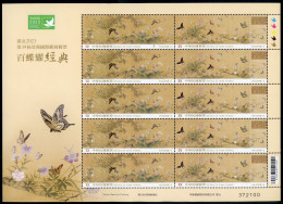2023 Taiwan - R.O.CHINA -Myriad Butterflies Stamp Sheet (5 Sets.) - Unused Stamps