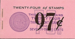 UNITED STATES (USA), 1958, Booklet 107, 97c, Michel 0-63b - 2. 1941-80