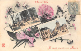 21-IS-SUR-TILLE- JE VOUS ENVOIE CES FLEURS D'IS-SUR-TILLE - Is Sur Tille