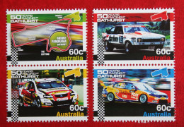 50 Years Of Racing In Bathurst Car 2012 Mi 3830-3833 Y&T POSTFRIS MNH ** Australia Australien Australie - Mint Stamps