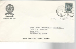 52036 ) Cover Canada Postmark Duplex - 1953-.... Règne D'Elizabeth II
