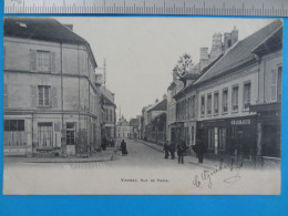 CPA De VIARMES (Val D'Oise) Rue De Paris Phototypie A. Breger Frères Paris - Viarmes