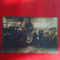 CARTE PHOTO ALEXANDRIE ATELIER AUTOMOBILE - Alexandria