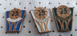 Basketball Club KK Domžale 25 Years Helios Slovenia Vintage Pins - Basketball