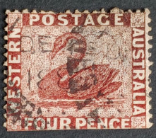 West Australié Queen Victoria Jaar 1885  Yvert 24 Tanding 14  Used (SEE Description) - Mint Stamps