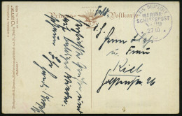 DEUTSCHE MARINESCHIFFSPOST I. WK. (1914 -18) - GERMAN NAVAL SEA POST OFFICE  WW.I (1914 -18) - POSTE NAVALE ALLEMANDE G. - Maritime