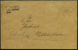 DEUTSCHE MARINESCHIFFSPOST I. WK. (1914 -18) - GERMAN NAVAL SEA POST OFFICE  WW.I (1914 -18) - POSTE NAVALE ALLEMANDE G. - Marítimo