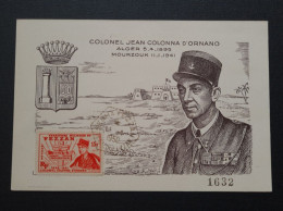 Timbre Du Fezzan N° 50 Sur Carte. - Storia Postale