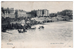 WORTHING - Life Boat Off To A Wreck - Victoria Series 1022 - Worthing