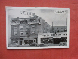Reed's Texaco Station  Hotel De Soto  Denver  Colorado > Denver     Ref 6168 - Denver