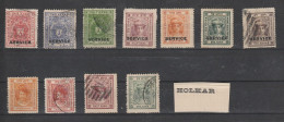 INDES ETAT PRINCIER HOLKAR Lot De 11 Timnres Ob - Holkar