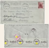 NORWAY To SWEDEN - 1941 - German Censored (Oslo Office) Cover From Oslo To Linkjöping (re-directed) - Franked Facit 245b - Covers & Documents