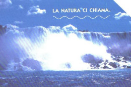 Italy:Used Phonecard, Telecom Italia, 5 €, Waterfall - Landscapes
