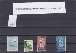 ÄGYPTEN - EGY-PT - EGYPTIAN - EGITTO - INT.BAUMWOLLE-KONGRESS 1938 POSTFISCH - MNH - Unused Stamps