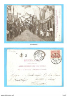 Den Helder Spoorstraat Versierd 1904 RY55833 - Den Helder
