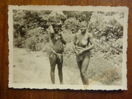 Photo Originale Velox Années 50 - BANGUI Femmes Campagnardes - Unclassified