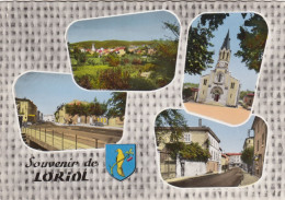 LORIOL (Drôme): Carte Souvenir - Multivues - Loriol