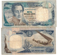 Colombia 1000 Pesos 1984 F - Colombia