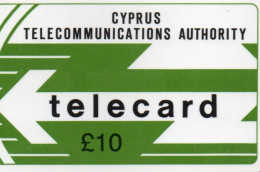 CYPRUS - GPT - 10CYPC - CYTA LOGO 10£ - SMALL NOTCH - Cipro