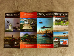 Brochure : HELICOPTER TOURS - Australia - Helicopters