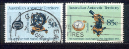 AAT Australian Antarctic Territory 1984 - Michel Nr. 61 - 62 O - Used Stamps