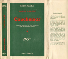 POLICIER - NRF-Gallimard- Série BLÊME- (n° 4 ) CAUCHEMAR Par David GOODIS - 1949 - NRF Gallimard