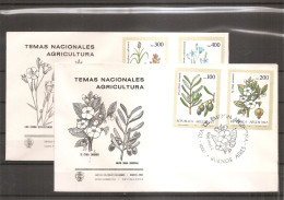 Plantes Médicinales ( 2 FDC D'Argentine De 1979 à Voir) - Geneeskrachtige Planten