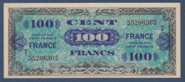 France    - 100 Francs  1944 - Série 7 - 1945 Verso Frankreich