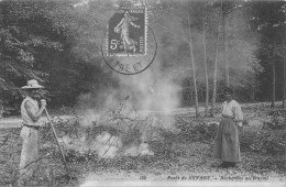 CPA 91 FORET DE SENART / BUCHERON AU TRAVAIL - Sénart