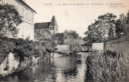 LIGNY LE CHATEL, LE BIEZ ET LA MAISON DE MARGUERITE DE BOURGOGN REF 10532 PAR - Ligny Le Chatel